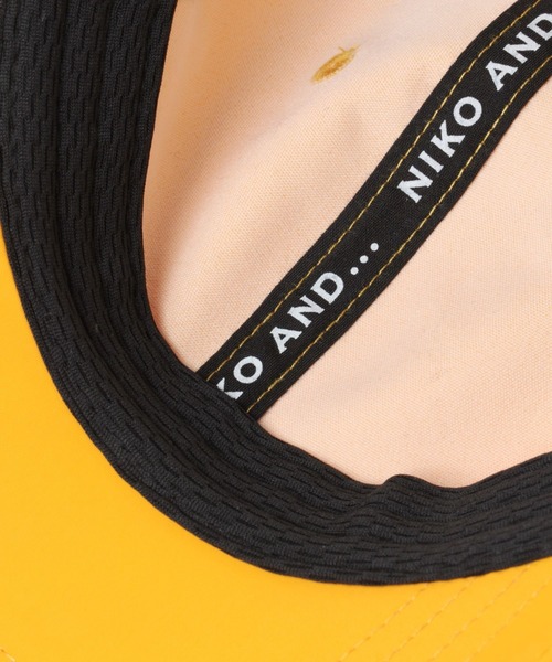 niko and...(ニコアンド)の「サイドロゴナイロンキャップ(キャップ・メンズ・ブラック/ベージュ/イエロー/ブルー・FREE)」の18枚目の写真
