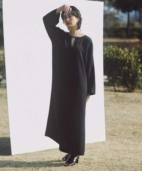 miette（ミエット）の「ｷｰﾈｯｸﾛﾝｸﾞﾜﾝﾋﾟｰｽ（ワンピース・レディース・ブラック・FREE）」の18枚目の写真