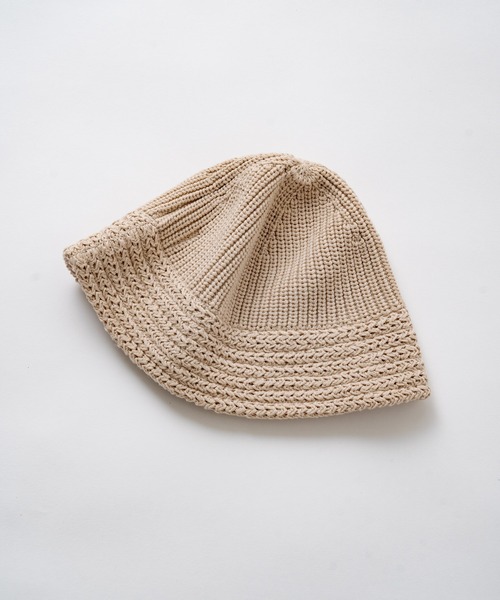 WHIMSIC(ウィムジック)の「【WHIMSIC】ニットメトロハット(ハット・レディース・ホワイト/ブラック/ベージュ/ネイビー・FREE)」の7枚目の写真