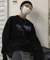 MGV（エムジーヴィー）の「カレッジロゴユニセックスロンT（Tシャツ/カットソー）」