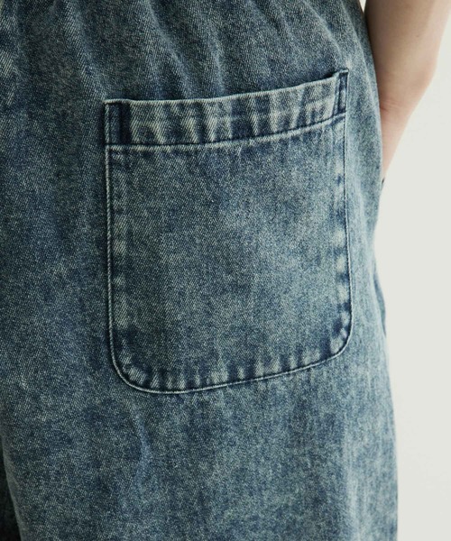 JUNRED（ジュンレッド）の「デニムワイドテーパードパンツ（デニムパンツ・メンズ・ブルー/ネイビー・M/L/LL）」の15枚目の写真