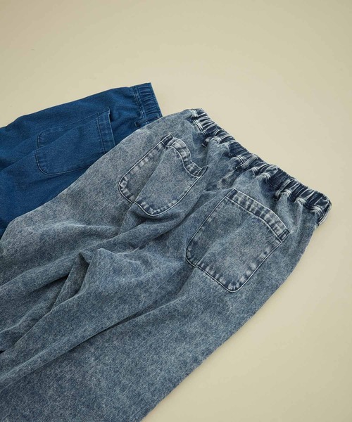 JUNRED（ジュンレッド）の「デニムワイドテーパードパンツ（デニムパンツ・メンズ・ブルー/ネイビー・M/L/LL）」の22枚目の写真