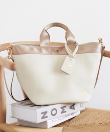 【BEVERLY HILLS POLO CLUB】《別注》Wフェイスランチトート
