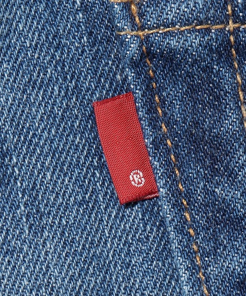 Levi's（リーバイス）の「501(R) オリジナルフィット MIU TOPEKA（デニムパンツ・メンズ・ダークインディゴブルー・W28 L32/W29 L32/W30 L32/W31 L32/W32 L32/W33 L32/W34 L32/W36 L32/38inch）」の12枚目の写真