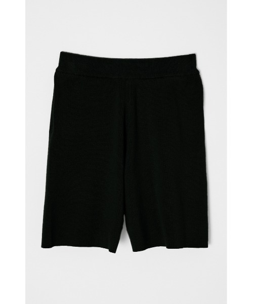 MOUSSY（マウジー）の「KNIT SHORT パンツ（その他パンツ・レディース・キナリ/ブラック/ライトグリーン・FREE）」の10枚目の写真