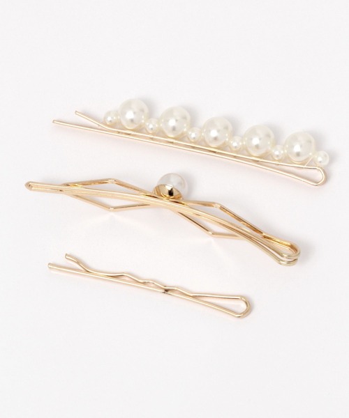 LAKOLE（ラコレ）の「パールアソートピン3点SET / 276495（ヘアピン・レディース・その他1/その他2/その他3/その他4/その他5・FREE）」の9枚目の写真