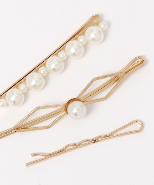 LAKOLE（ラコレ）の「パールアソートピン3点SET / 276495（ヘアピン・レディース・その他1/その他2/その他3/その他4/その他5・FREE）」の11枚目の写真