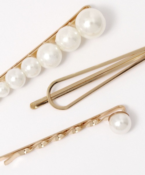 LAKOLE（ラコレ）の「パールアソートピン3点SET / 276495（ヘアピン・レディース・その他1/その他2/その他3/その他4/その他5・FREE）」の7枚目の写真