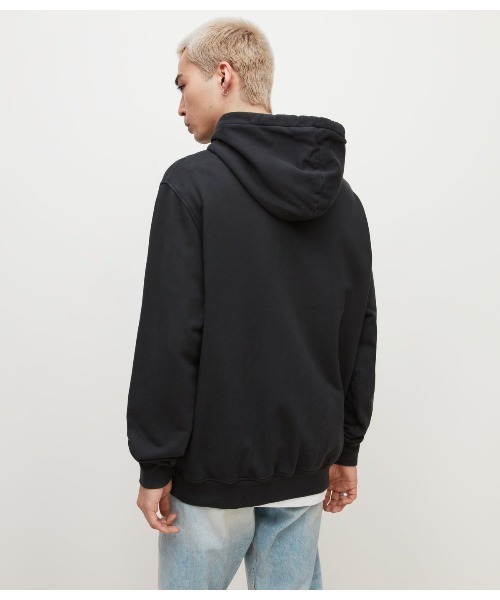 ALLSAINTS(オールセインツ)の「GAMER PULLOVER HOODIE | GAMER プルオーバー フーディー(パーカー・メンズ・ブラック・M/S/XS)」の6枚目の写真