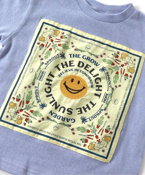 BREEZE（ブリーズ）の「FOスマイルバンダナ刺繍Tシャツ（Tシャツ/カットソー・キッズ・オレンジ/パープル・120/140/80/110/130/100/90）」の13枚目の写真