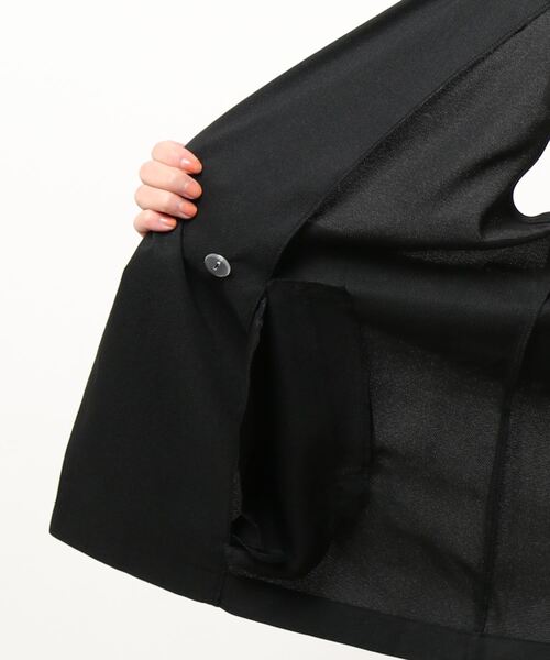 tiptop(ティップトップ)の「【セットアップ対応】リネンタッチダブルボタンベスト(ベスト・レディース・ブラック/グリーン/アイボリー/ダークオレンジ/グリーン系その他/ダークブラウン・FREE)」の22枚目の写真