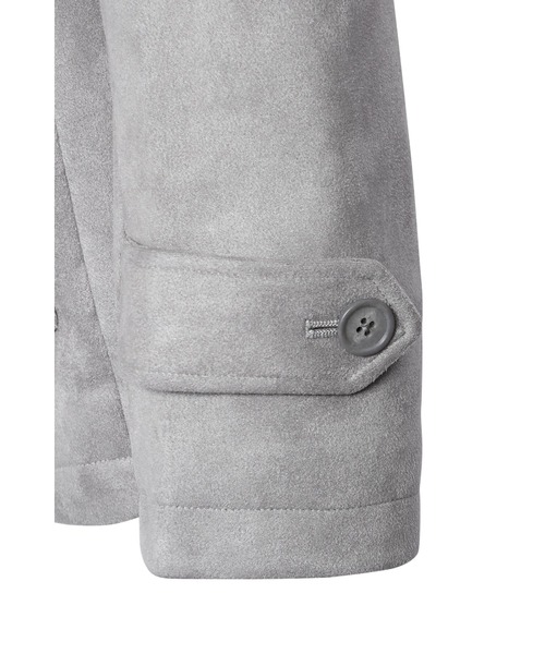 BLUE TORNADO（ブルートルネード）の「BLUE TORNADO∴ポンチスウェードショートステンカラーコート（ステンカラーコート・メンズ・ネイビー/グレー系その他・M/L）」の21枚目の写真