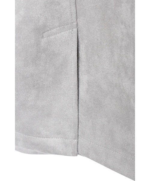 BLUE TORNADO（ブルートルネード）の「BLUE TORNADO∴ポンチスウェードショートステンカラーコート（ステンカラーコート・メンズ・ネイビー/グレー系その他・M/L）」の19枚目の写真