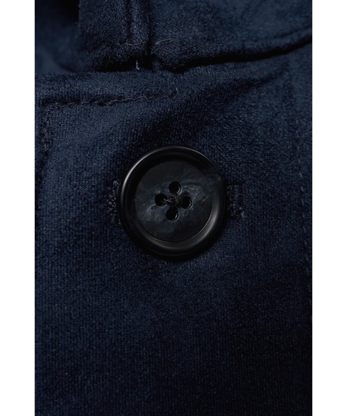 BLUE TORNADO（ブルートルネード）の「BLUE TORNADO∴ポンチスウェードショートステンカラーコート（ステンカラーコート・メンズ・ネイビー/グレー系その他・M/L）」の14枚目の写真