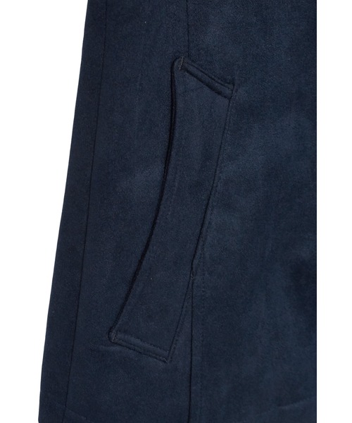 BLUE TORNADO（ブルートルネード）の「BLUE TORNADO∴ポンチスウェードショートステンカラーコート（ステンカラーコート・メンズ・ネイビー/グレー系その他・M/L）」の9枚目の写真