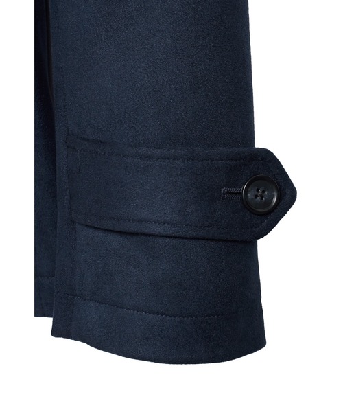 BLUE TORNADO（ブルートルネード）の「BLUE TORNADO∴ポンチスウェードショートステンカラーコート（ステンカラーコート・メンズ・ネイビー/グレー系その他・M/L）」の8枚目の写真
