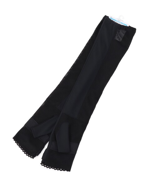 DRESKIP（ドレスキップ）の「◆【ソフィスタ/接触冷感】ロングアームカバー（その他小物・レディース・ブラック系/アイボリー系/ブラック・00）」の5枚目の写真
