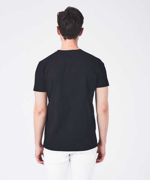 5351 POUR LES HOMMES(ゴーサンゴーイチプールオム)の「プリントクルーネック Tシャツ(Tシャツ/カットソー・メンズ・ホワイト/ブラック・44/46/48/50)」の4枚目の写真