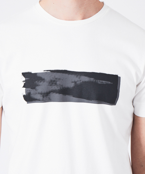 5351 POUR LES HOMMES(ゴーサンゴーイチプールオム)の「プリントクルーネック Tシャツ(Tシャツ/カットソー・メンズ・ホワイト/ブラック・44/46/48/50)」の8枚目の写真