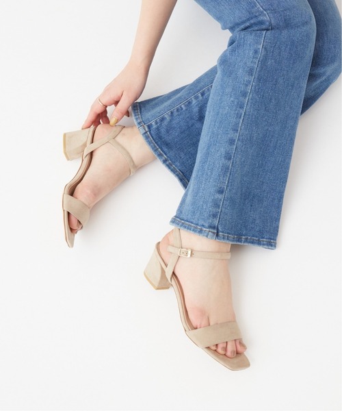 LE TALON（ルタロン）の「5cmストラップサンダル（サンダル・レディース・ブラック/ベージュ/モスグリーン/シルバー・MEDIUM/LARGE/SMALL/X-LARGE/X-SMALL）」の19枚目の写真