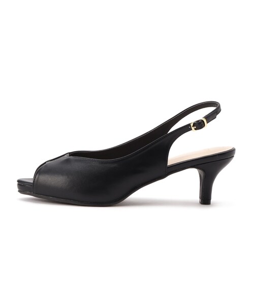 index（インデックス）の「◆オープントゥバックストラップサンダル（サンダル・レディース・ライトグレー/ブラック・03/01/02）」の4枚目の写真