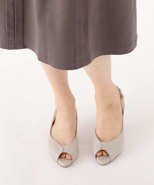 index（インデックス）の「◆オープントゥバックストラップサンダル（サンダル・レディース・ライトグレー/ブラック・03/01/02）」の8枚目の写真