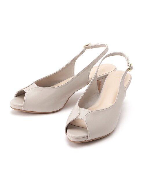 index（インデックス）の「◆オープントゥバックストラップサンダル（サンダル・レディース・ライトグレー/ブラック・03/01/02）」の12枚目の写真