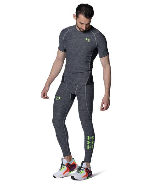 UNDER ARMOUR（アンダーアーマー）の「UAヒートギアアーマー レギンス ノベルティ（トレーニング/メンズ）（レギンス/スパッツ・メンズ・グレー/ネイビー/ブラック・XXL/S/3XL/M/L/XL）」の5枚目の写真