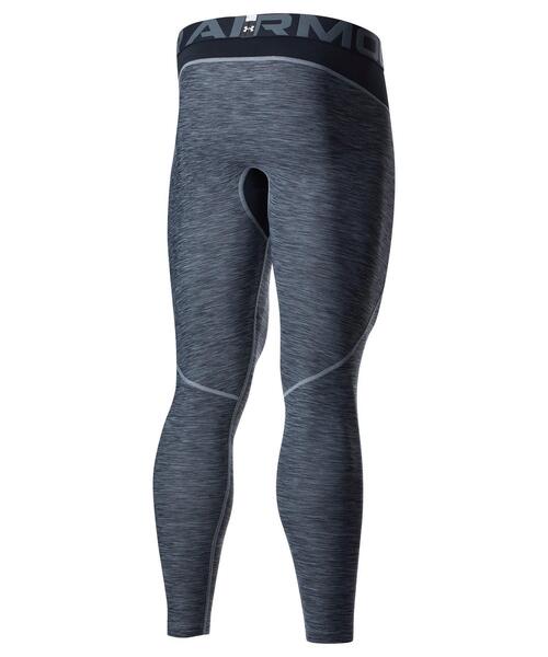 UNDER ARMOUR（アンダーアーマー）の「UAヒートギアアーマー レギンス ノベルティ（トレーニング/メンズ）（レギンス/スパッツ・メンズ・グレー/ネイビー/ブラック・XXL/S/3XL/M/L/XL）」の8枚目の写真