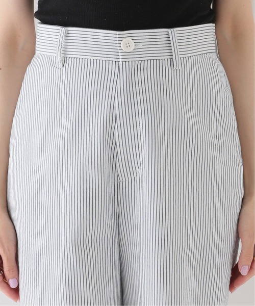 JOURNAL STANDARD relume(ジャーナルスタンダード レリューム)の「ウォッシャブルサッカーストライプパンツ(その他パンツ・レディース・ホワイト・38/36)」の7枚目の写真