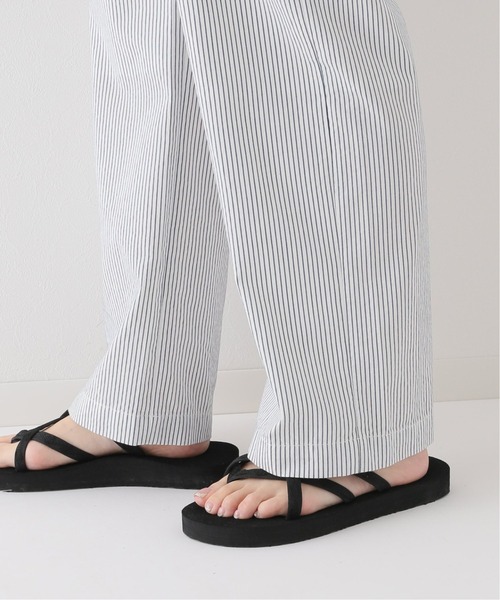 JOURNAL STANDARD relume(ジャーナルスタンダード レリューム)の「ウォッシャブルサッカーストライプパンツ(その他パンツ・レディース・ホワイト・38/36)」の12枚目の写真