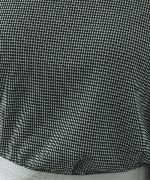 RETRO GIRL（レトロガール）の「ジャガードパフTee（Tシャツ/カットソー・レディース・グリーン/ブラック/ライトグレー・FREE）」の11枚目の写真