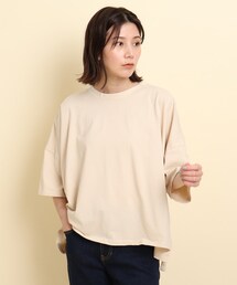 Z of zampa Organic サスティナコットンドルマンスリーブTシャツ