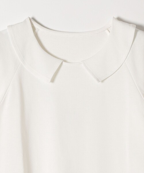 SHIPS any(シップス エニィ)の「SHIPS any: カラー シャーリングスリーブ TEE◇(Tシャツ/カットソー・レディース・ホワイト/ブラック/ネイビー・ONE SIZE)」の18枚目の写真