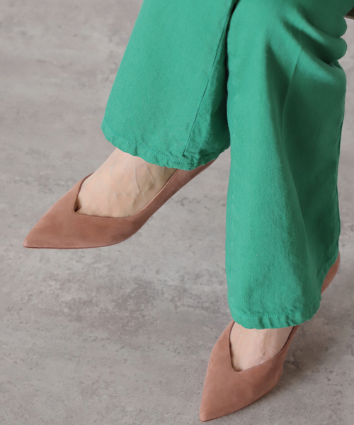 VERMEIL par iena(ヴェルメイユパーイエナ)の「【GIANVITO ROSSI/ジャンヴィト ロッシ】Pumps◆(パンプス・レディース・ベージュ/ネイビー・38/36/37/36.5/37.5/35.5/38.5)」の4枚目の写真