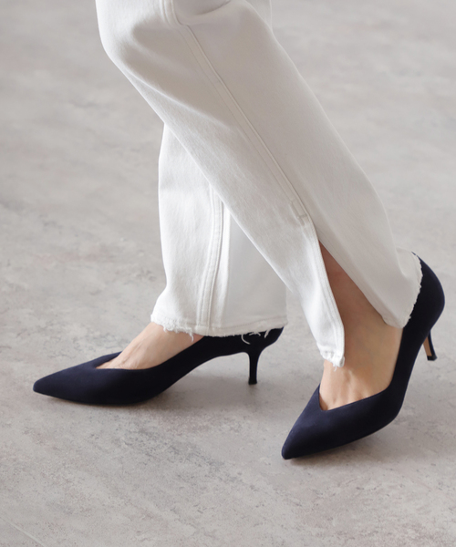 VERMEIL par iena(ヴェルメイユパーイエナ)の「【GIANVITO ROSSI/ジャンヴィト ロッシ】Pumps◆(パンプス・レディース・ベージュ/ネイビー・38/36/37/36.5/37.5/35.5/38.5)」の6枚目の写真