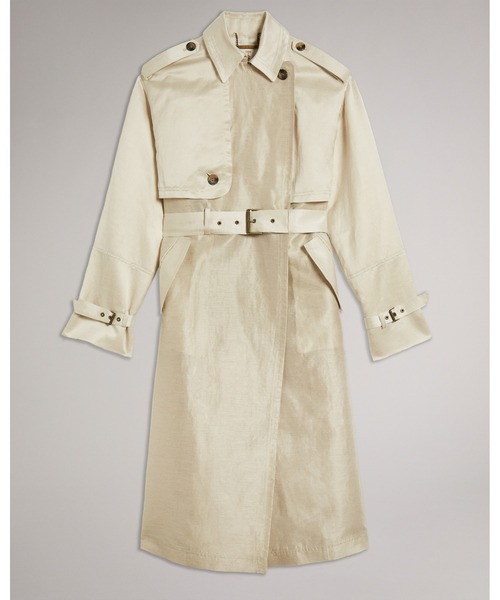 Ted Baker(テッドベーカー)の「SAILA コントラスト トレンチコート(トレンチコート・レディース・ナチュラル・1/2/3/0)」の2枚目の写真