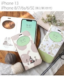 Hamee（ハミィ）の「iPhone 14/13/8/7/6s/6/SE(第2/第3世代) 専用 ムーミン /フリップ 窓付き ダイアリーケース 手帳型 スマホケース（スマホケース/カバー・メンズ）」