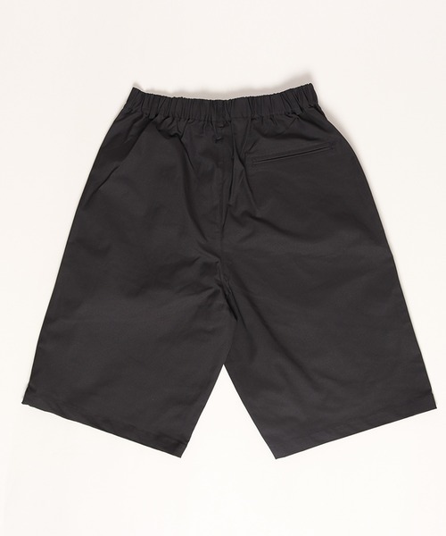 WESTSEA（ウエストシー）の「ワンタック ワイドショーツ/ひざ下丈 ショートパンツ（その他パンツ・メンズ・ブラック/ダークグリーン/レッド/アイボリー/ロイヤルブルー・M/L）」の2枚目の写真