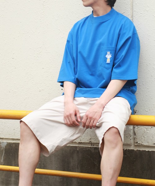 WESTSEA（ウエストシー）の「ワンタック ワイドショーツ/ひざ下丈 ショートパンツ（その他パンツ・メンズ・ブラック/ダークグリーン/レッド/アイボリー/ロイヤルブルー・M/L）」の17枚目の写真