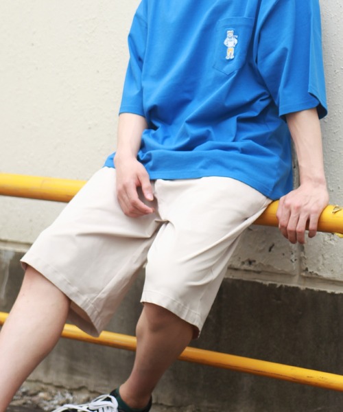 WESTSEA（ウエストシー）の「ワンタック ワイドショーツ/ひざ下丈 ショートパンツ（その他パンツ・メンズ・ブラック/ダークグリーン/レッド/アイボリー/ロイヤルブルー・M/L）」の19枚目の写真