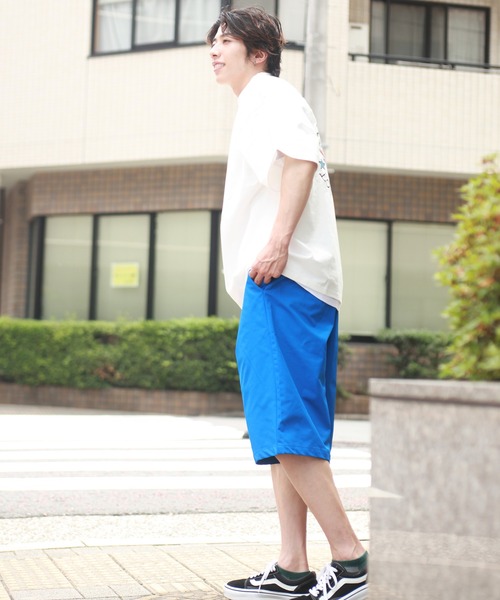 WESTSEA（ウエストシー）の「ワンタック ワイドショーツ/ひざ下丈 ショートパンツ（その他パンツ・メンズ・ブラック/ダークグリーン/レッド/アイボリー/ロイヤルブルー・M/L）」の7枚目の写真