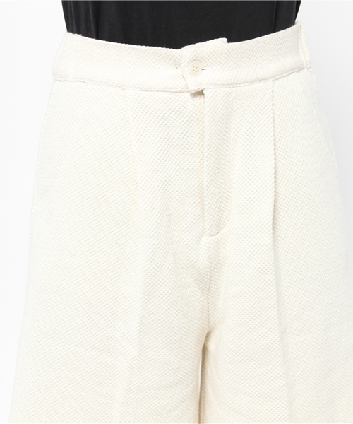 CIAOPANIC（チャオパニック）の「【Ciaopanic】　BIG鹿の子キュロット（その他パンツ・レディース・オフホワイト/ネイビー・FREE）」の10枚目の写真