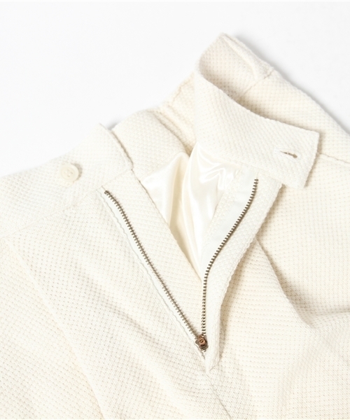 CIAOPANIC（チャオパニック）の「【Ciaopanic】　BIG鹿の子キュロット（その他パンツ・レディース・オフホワイト/ネイビー・FREE）」の4枚目の写真