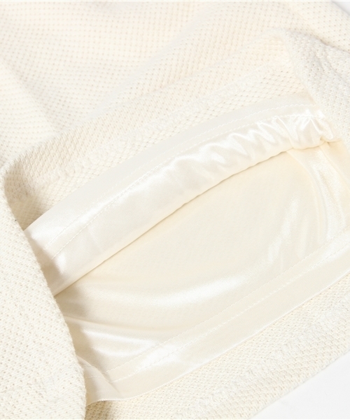 CIAOPANIC（チャオパニック）の「【Ciaopanic】　BIG鹿の子キュロット（その他パンツ・レディース・オフホワイト/ネイビー・FREE）」の5枚目の写真