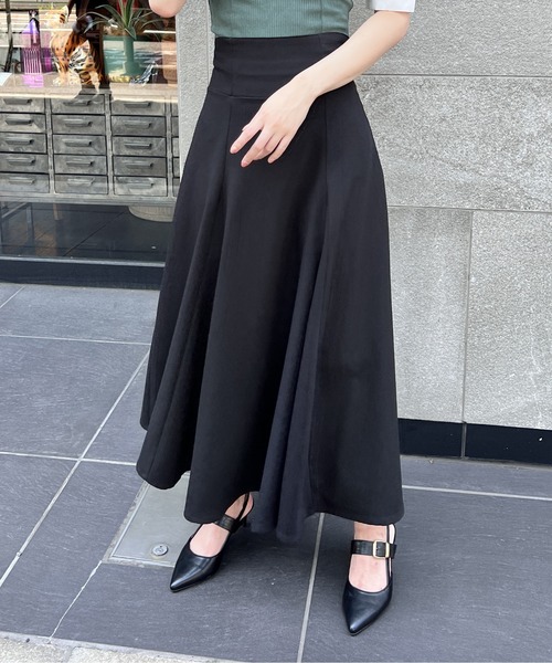 NOMAE（ノーマエ）の「BACKレースアップフレアスカート（スカート