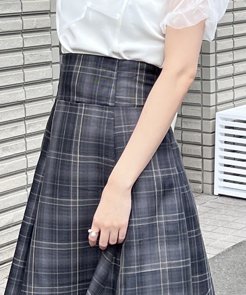 NOMAE（ノーマエ）の「BACKレースアップフレアスカート（スカート・レディース・ブラック/ブラウン/グレー/ダークブルー・FREE）」の20枚目の写真