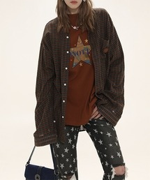 ロゴステッチ ボタンダウンシャツ CS23750【DO NOT TAG】