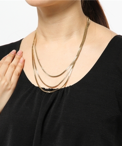 FIGARO Paris（フィガロパリ）の「◇GREN Pearl chain 2Way ネックレス（ネックレス・レディース・ホワイト系その他・FREE）」の5枚目の写真