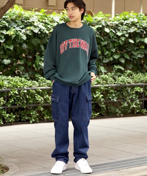 VANS（バンズ）の「VANS/ヴァンズ OTW Logo Big C SWT スウェット（スウェット・メンズ・グリーン/アッシュ/ネイビー・XL/L/M）」の21枚目の写真